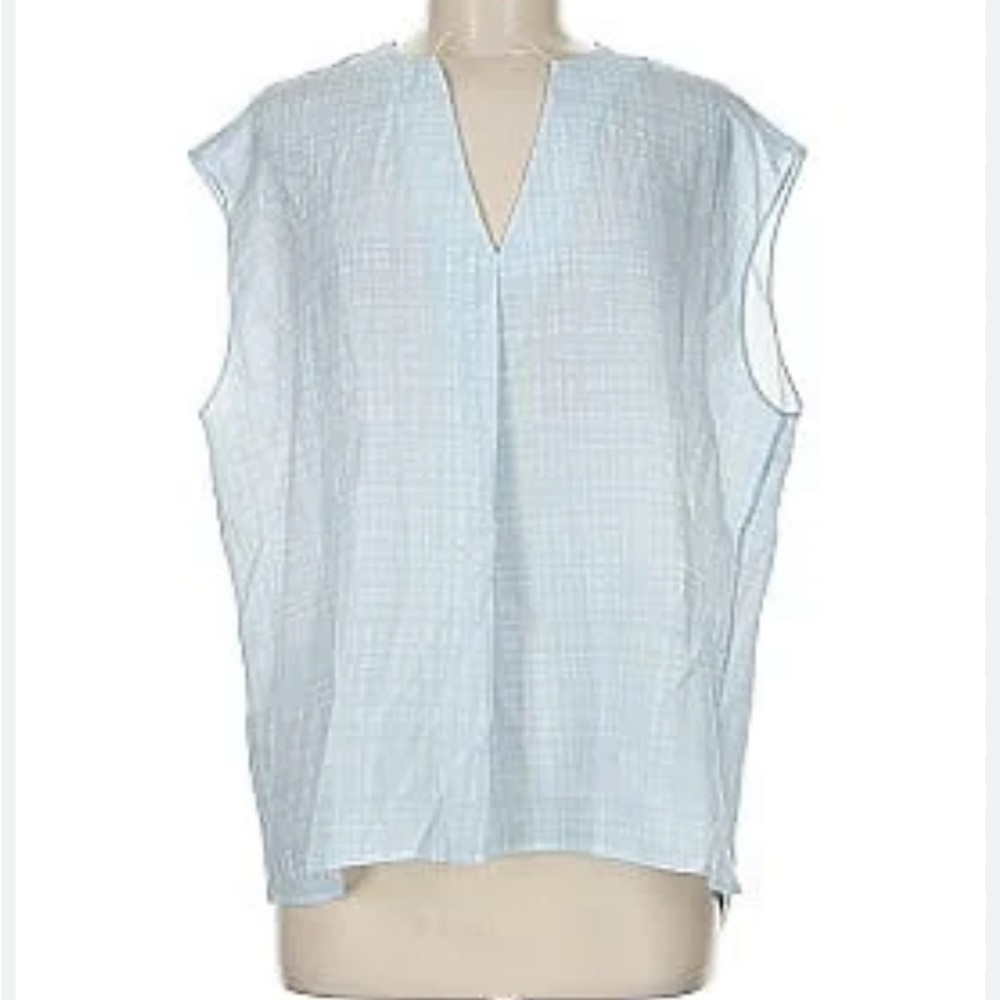 Authentic Hugo Boss Blue Sleeveless Women's Top